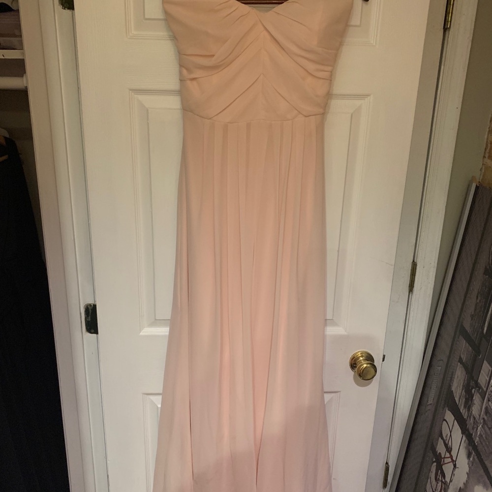 Haley Paige Pink Bridesmaid Dress